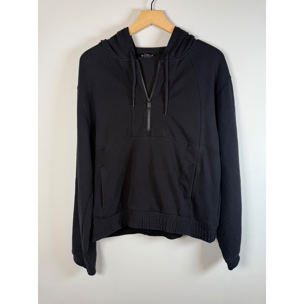 Athleta Pullover 1/2 Half Zip Up Hoodie Sweatshirt Small‎ Athleisure Gym Casual